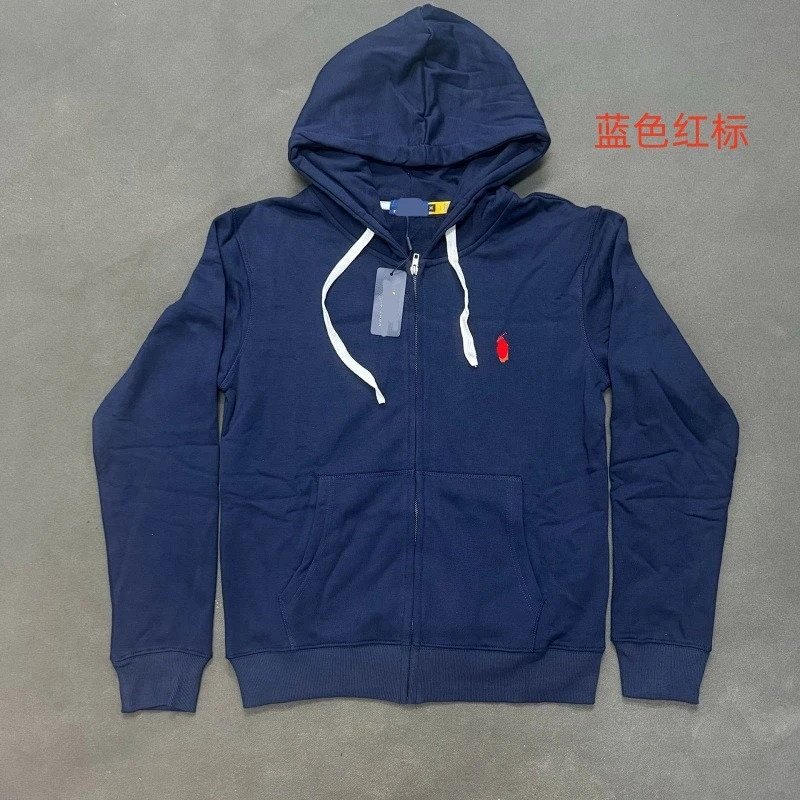 Ralph Lauren Zip Hoodie Navy