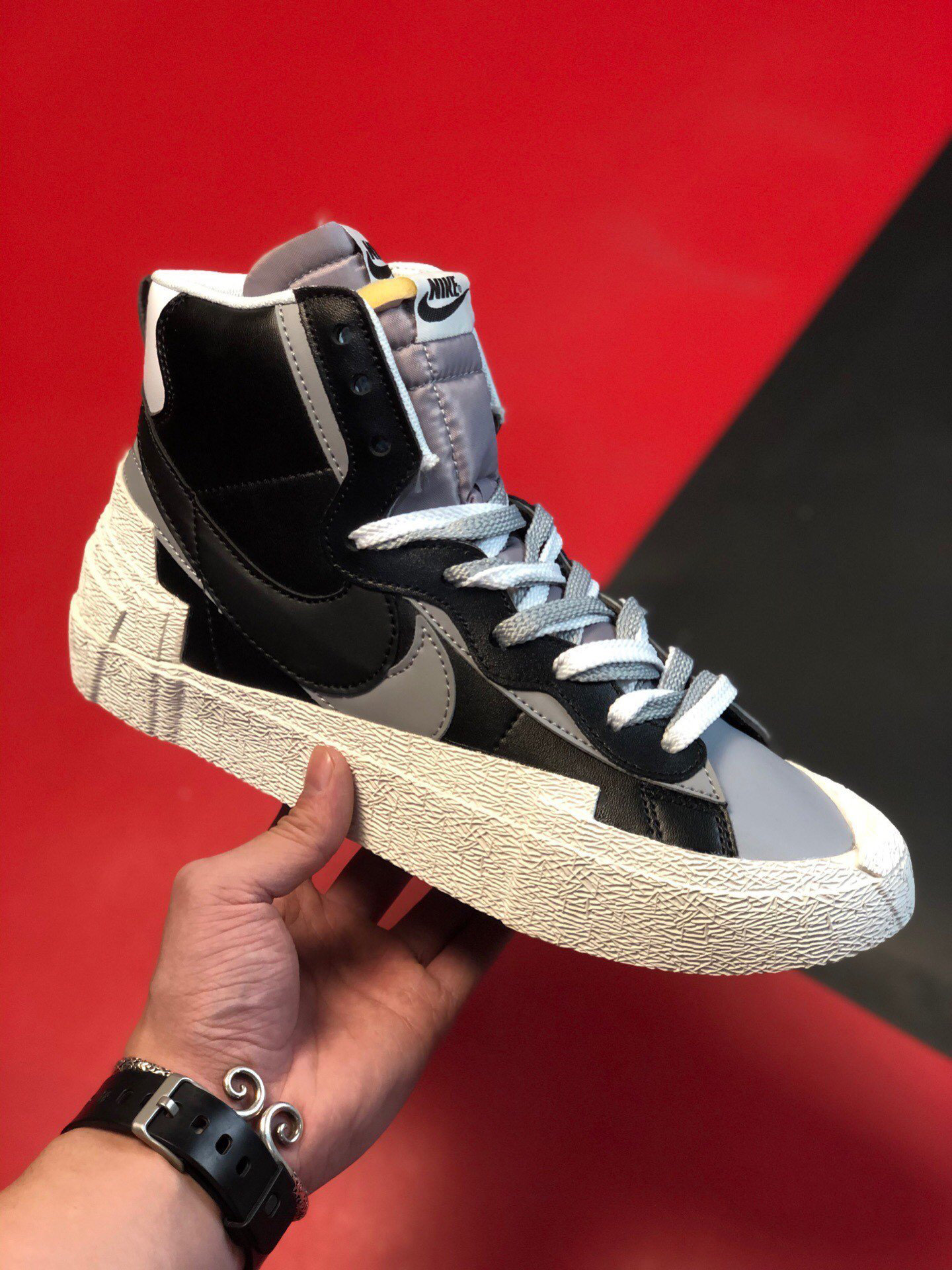 Nike Blazer Mid x Off White OW联名男女同款系列开拓者中帮百搭运动