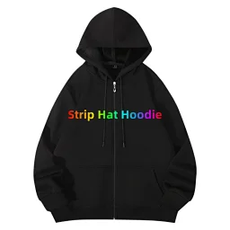 thumbnail for #PRO030 Strip Hat Hoodie 帽子条纹卫衣