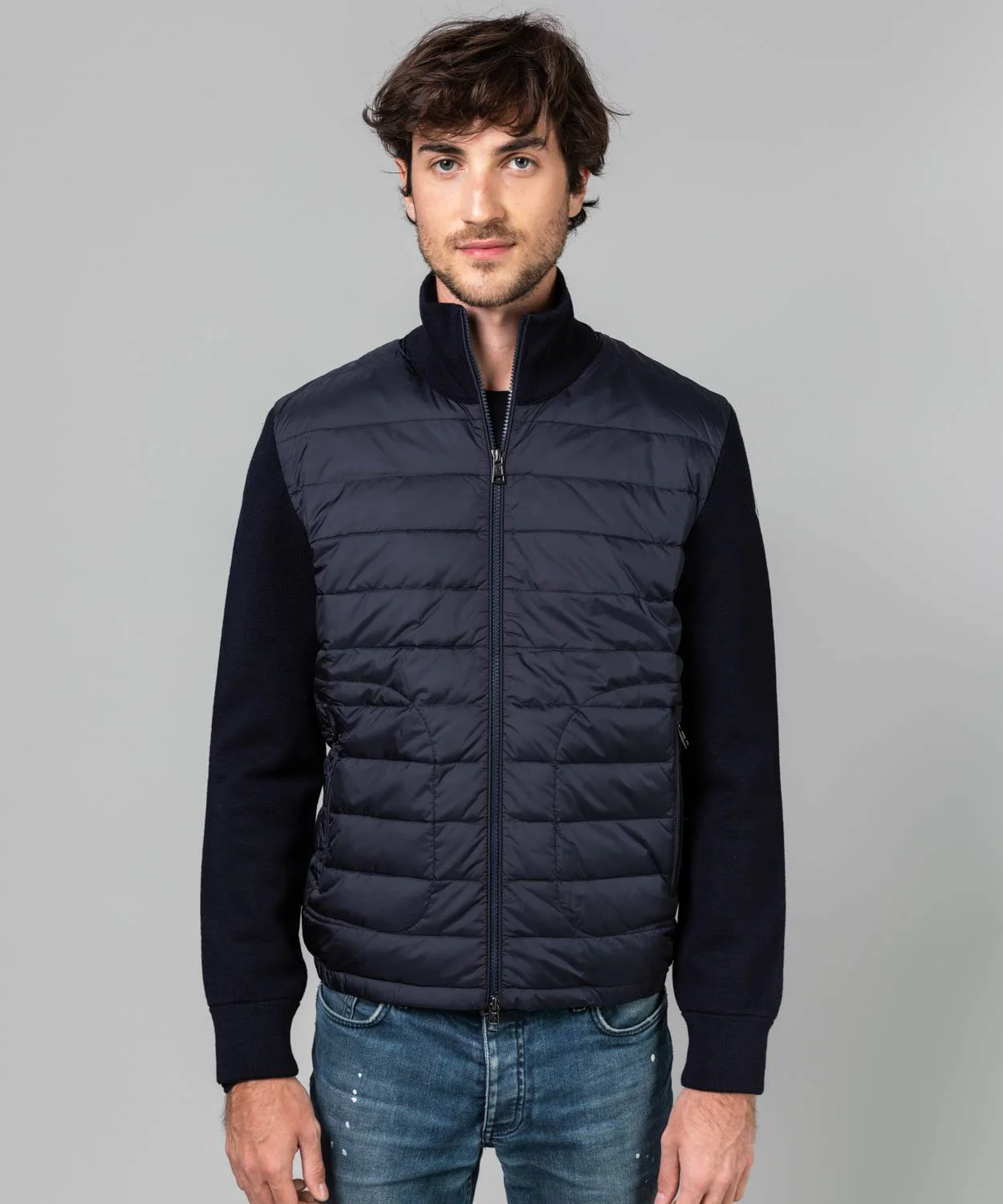 #PRO001 Classical Wool Cardigan Classic Knitted Down