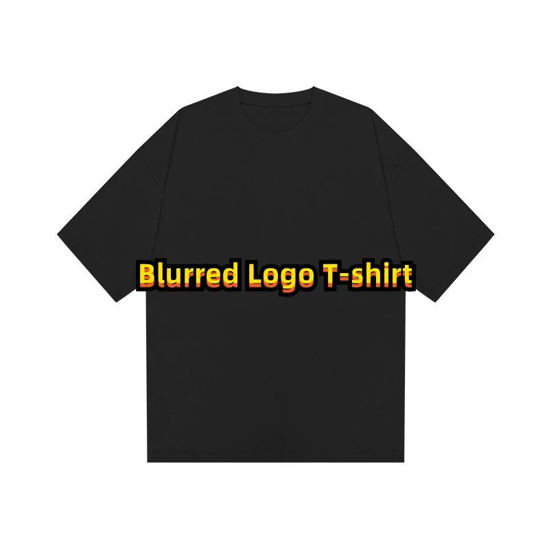 #PRO060 Blurred Logo T-shirt Blurred Logo T-shirt