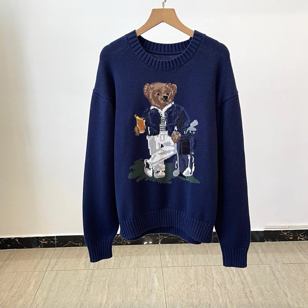 Bear Sweater RL0808.红旗高尔夫熊 P