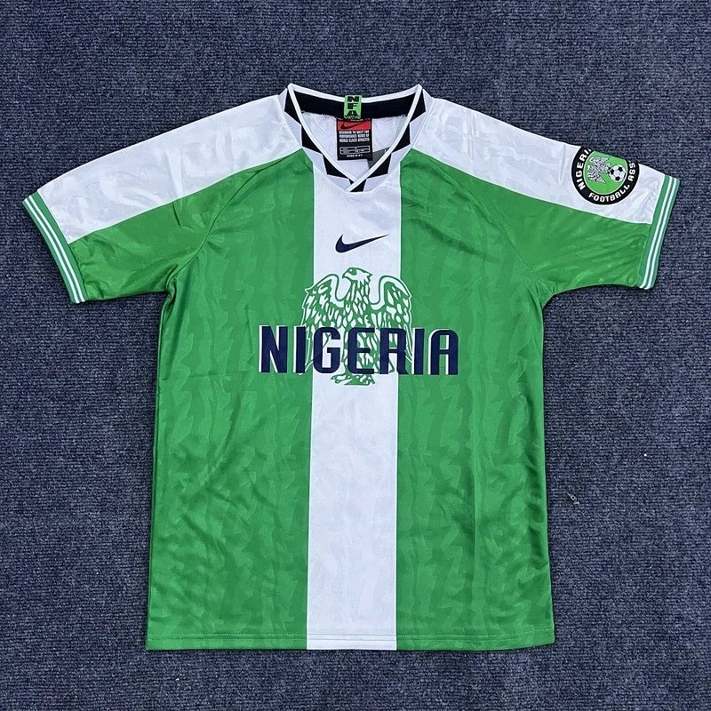 1996 Nigeria home jersey - Style 8