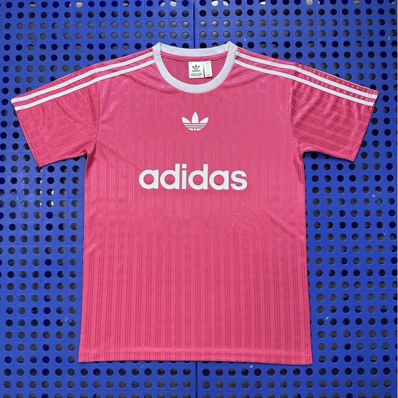 Adidas T-shirt pink, retro style - Style 9