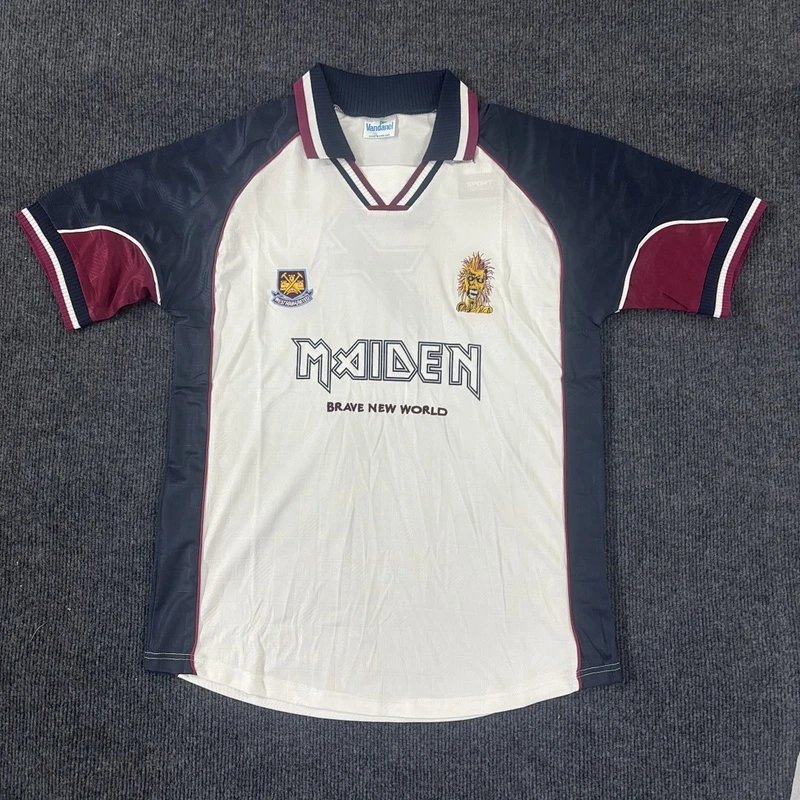 1999 West Ham United Away Football Jersey - Style 28