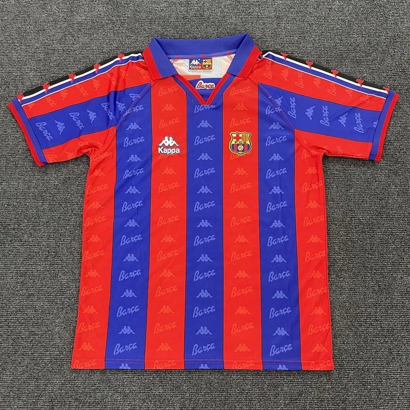 1996-1997 Barcelona Home Shirt - Style 14