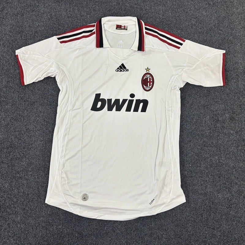 09-10AC Away Football Jersey - Style 14