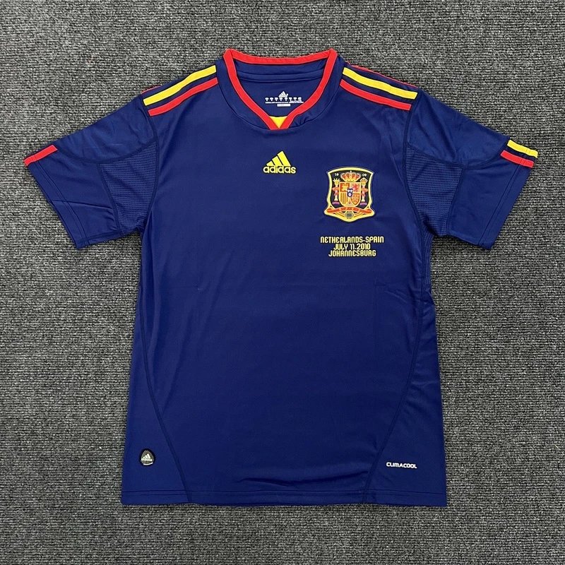 2010 Spain Away Football Jersey - Style 37