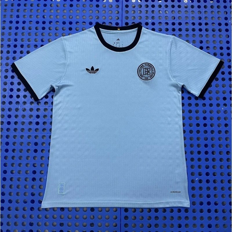 2025-2026 Germany 125th Anniversary blue football jersey - Style 18