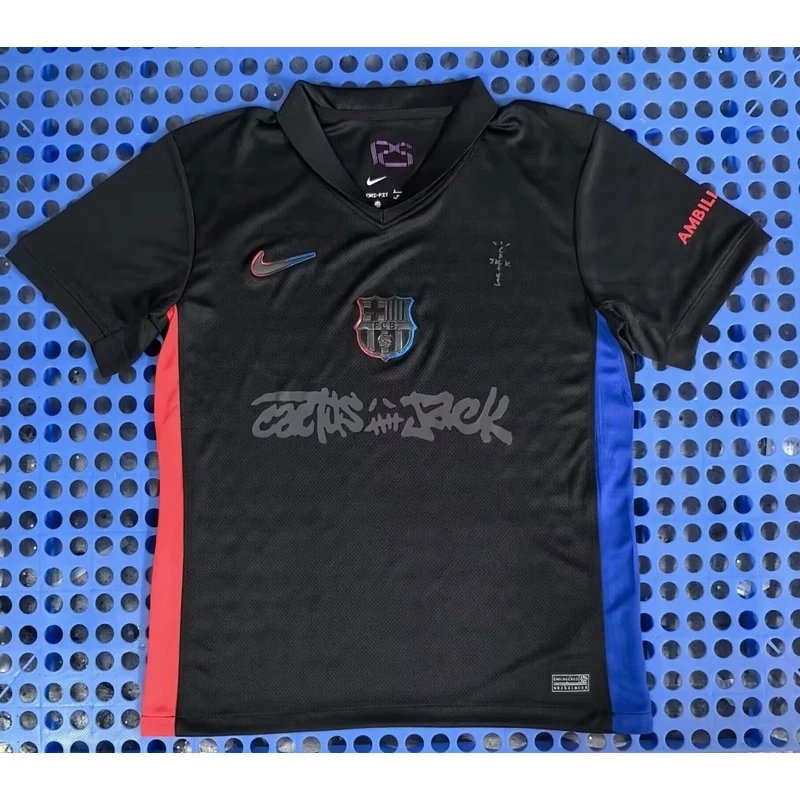 Barcelona Away Collaboration Edition Football Jersey - Style 7