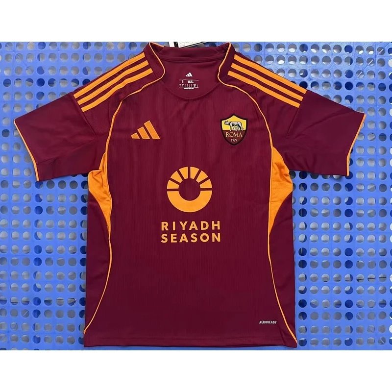 2025-2026 Roma Home Shirt - Style 10
