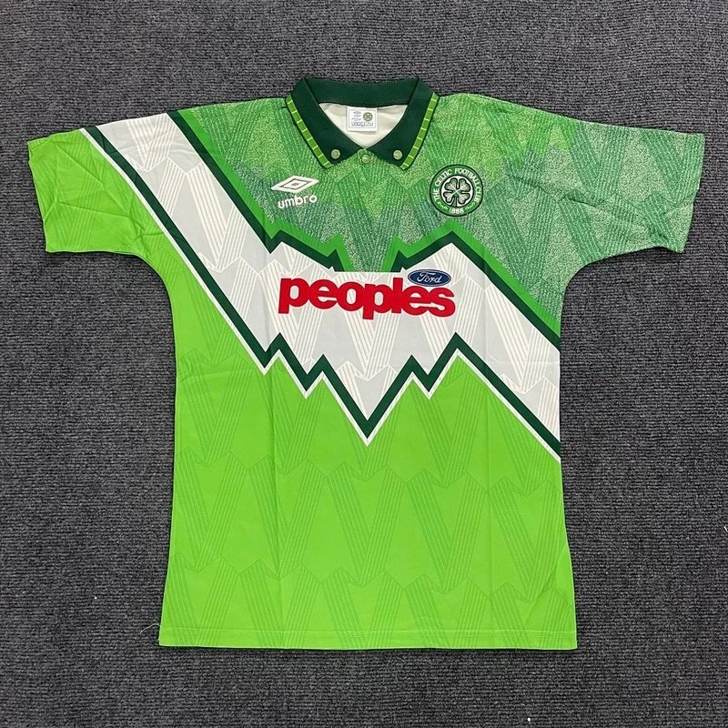 1991-1992 Celtic Home Shirt - Style 32