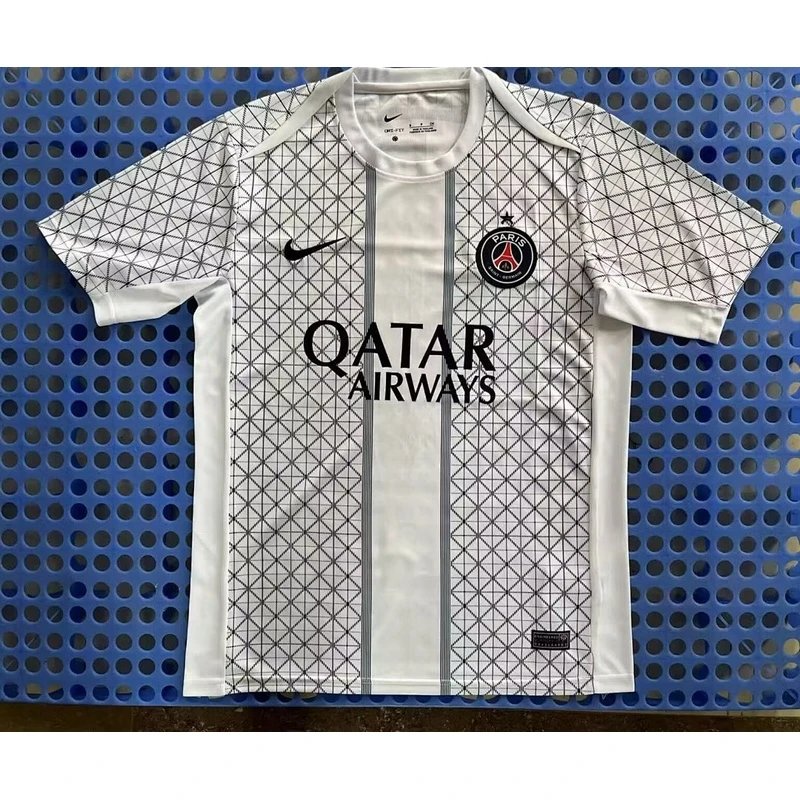 2025-2026 Paris Saint-Germain Training Jersey White - Style 22