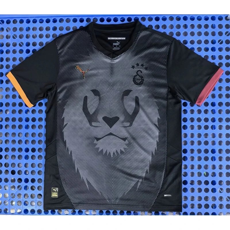 2025-2026 Galatasaray HeySir Special Edition - Black, Gray, and Orange - Style 31
