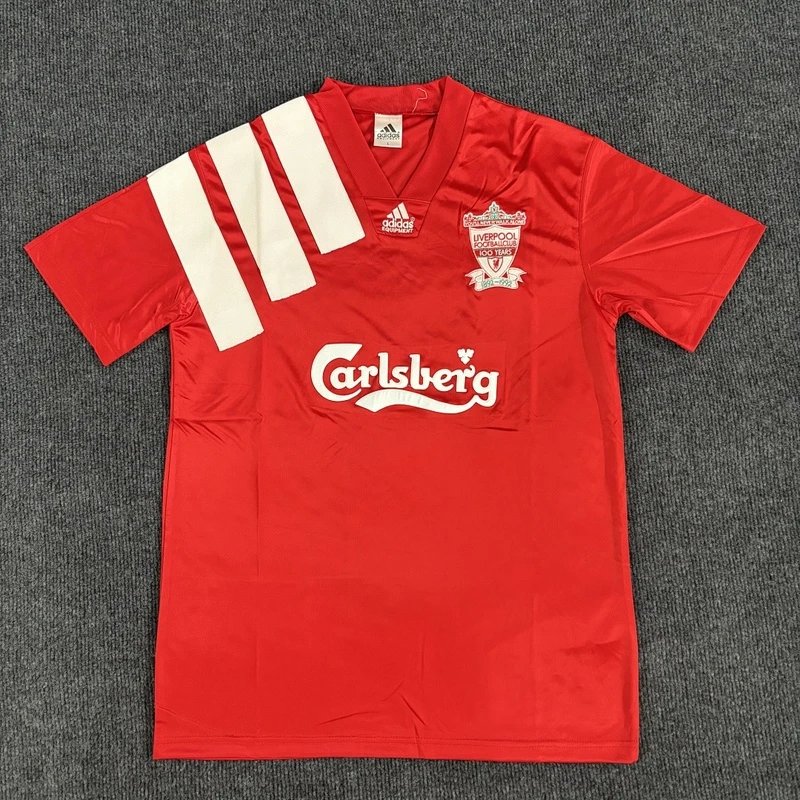 1992-1993 Liverpool Home Shirt - Style 24