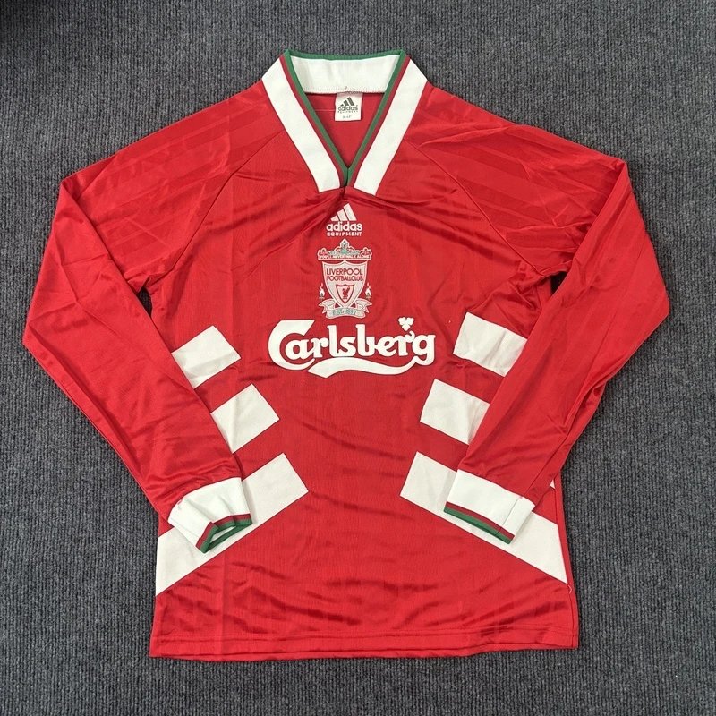 Liverpool Home Long Sleeve Red Jersey - Style 26