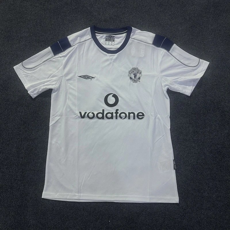 manchester united home white football jersey - Style 39