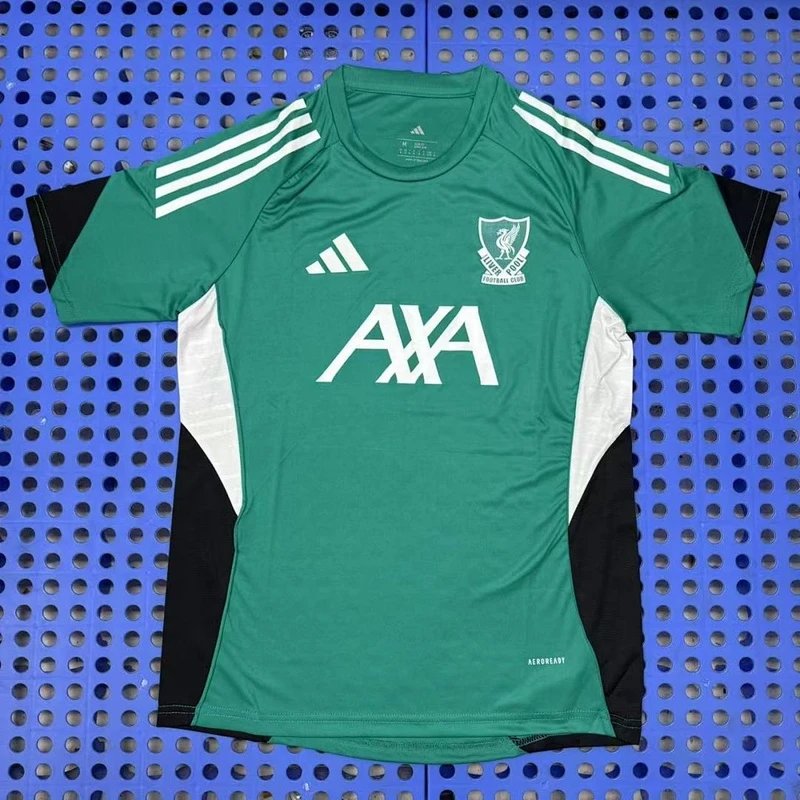 2025-2026 Liverpool Training Shirt Green - Style 24