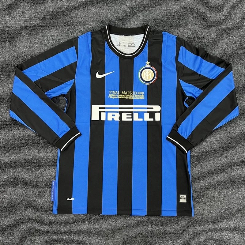 2010-2011 Inter Milan Home Long Sleeve - Style 12