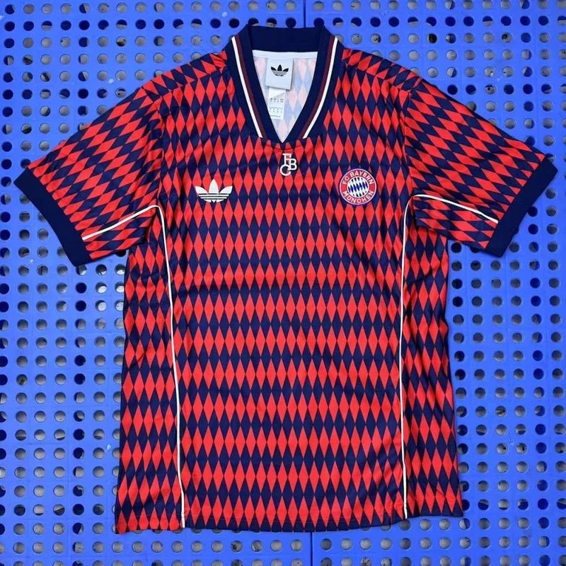 2025-2026 Bayern Munich Red, Season Football Jersey - Style 10