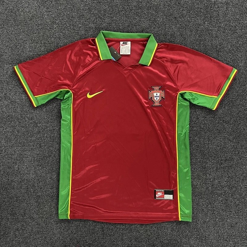 1998 Portugal Home Jersey - Style 17