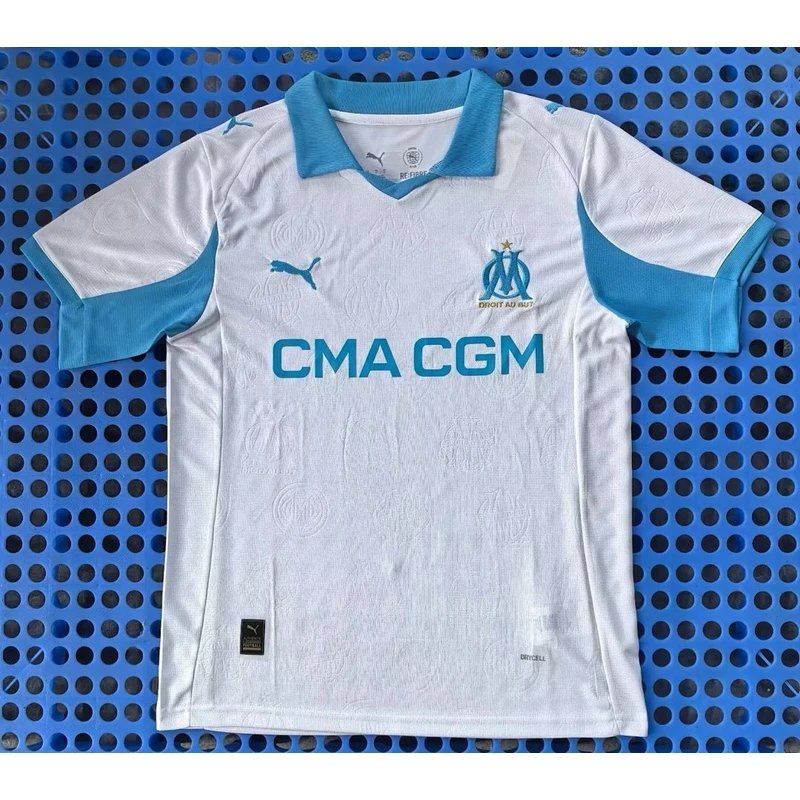 2025-2026 Marseille Home Shirt - Style 27