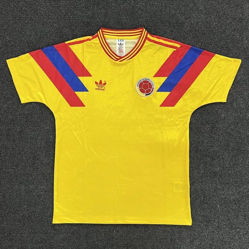 1990 Colombia Home Football Jersey - Style 2