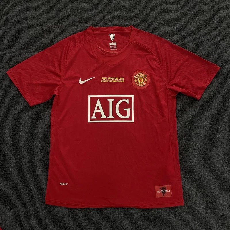 2008-2009 Manchester United UEFA Champions League Home Shirt - Style 15