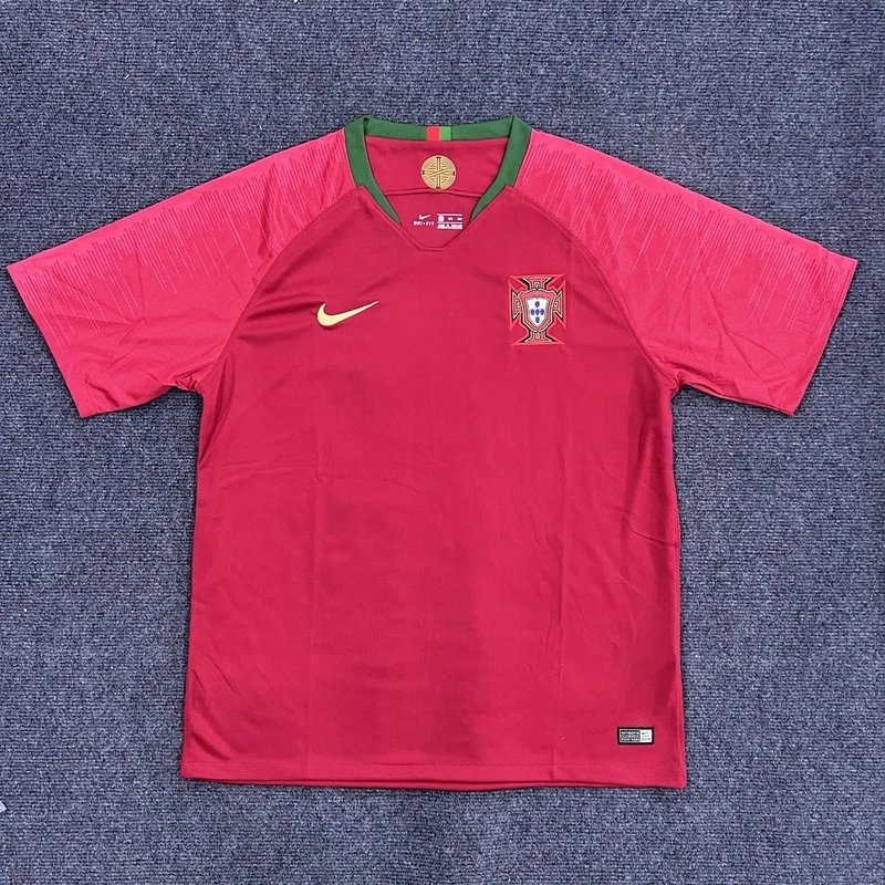 2018 Portugal home jersey - Style 26