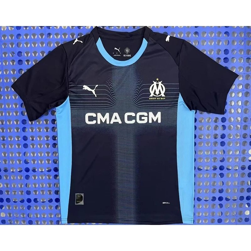 Marseille Away Football Jersey - Style 28