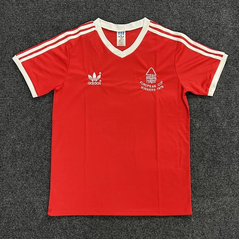 1977-80 Nottingham Forest European Cup Winners 1979 Football Jersey - Style 40