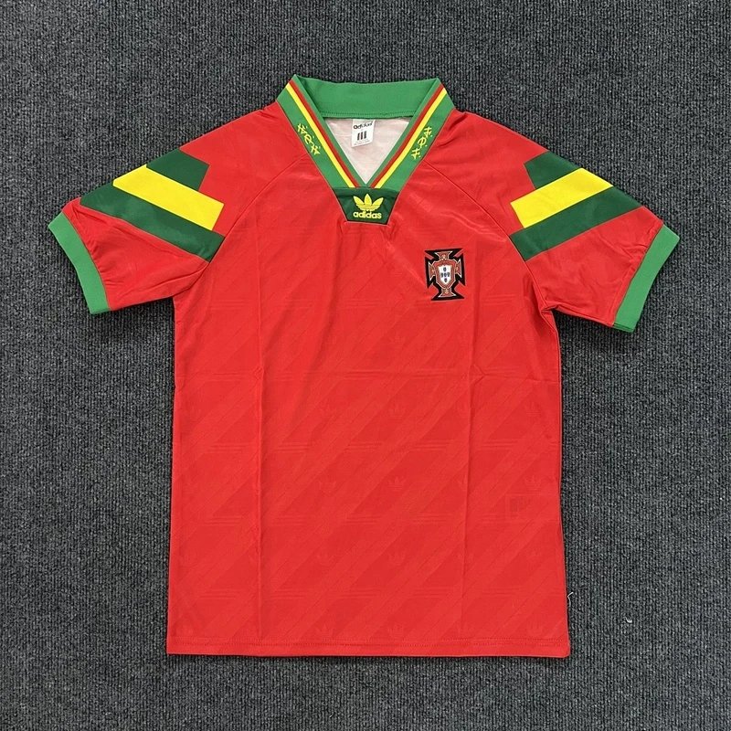 1992 Portugal Home Jersey - Style 15
