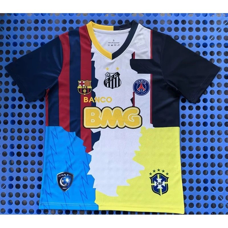 2025 Neymar Career T-Shirt Football Jersey - Style 15
