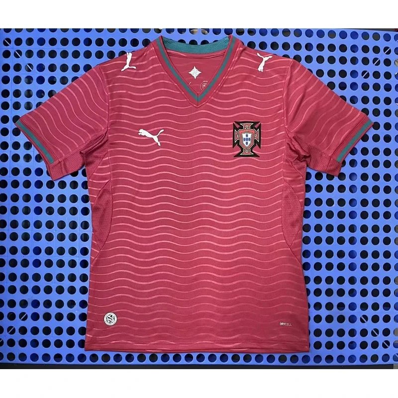 2025-2026 Portugal Home Shirt - Style 15