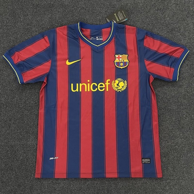 2009-2010 Barcelona Home Shirt - Style 22