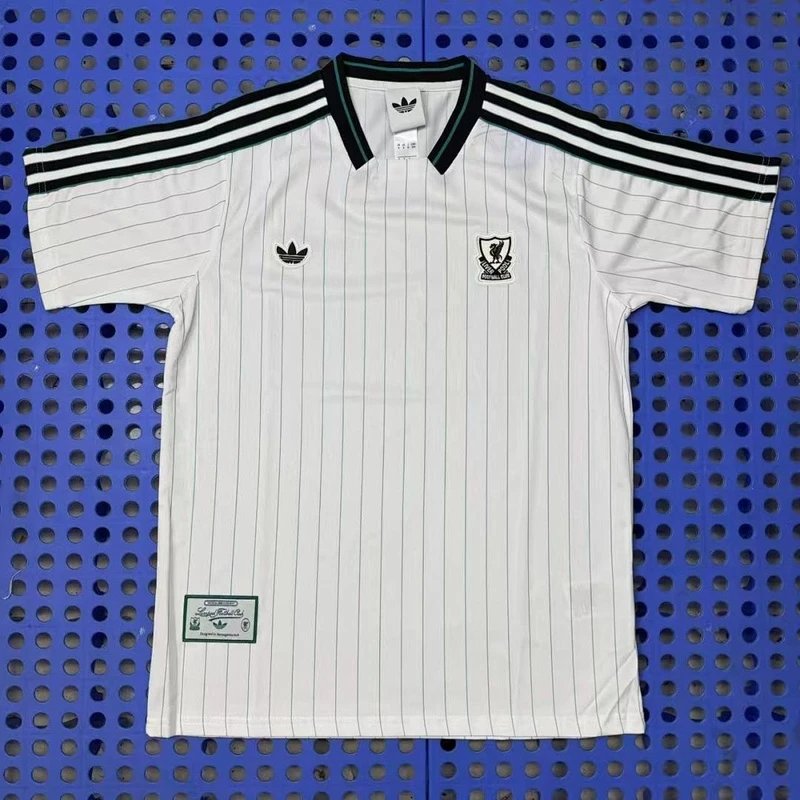 2025-2026 Three-Leaf Clover Liverpool White - Style 1
