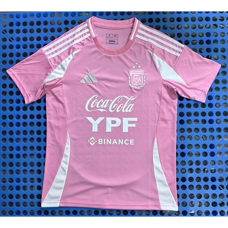 2025-2026 Argentina Pink Special Edition Football Jersey - Style 30