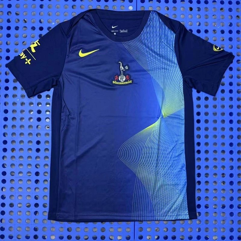2025-2026 Tottenham Hotspur Training Shirt Blue - Style 12