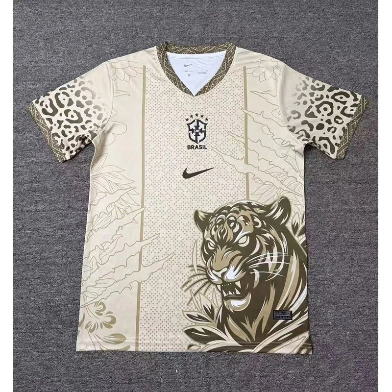 2026-2027 Brazil Special Edition Tiger Head Football Jersey - Style 32
