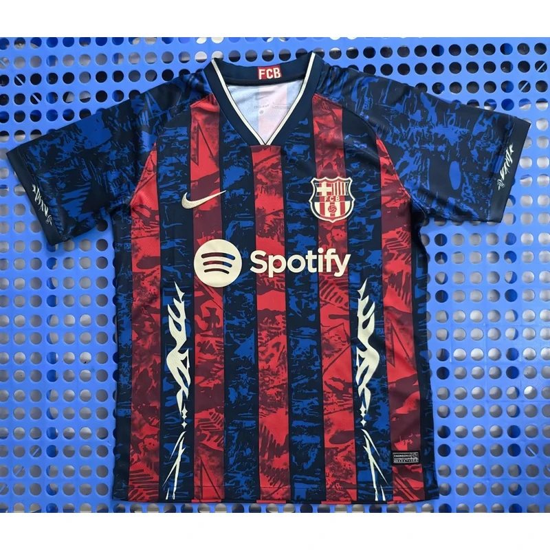 2025-2026 FC Barcelona Training Jersey - Style 9