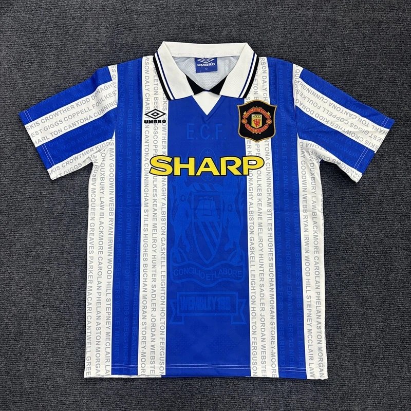 1994-1996 Manchester United Second Kit - Style 13