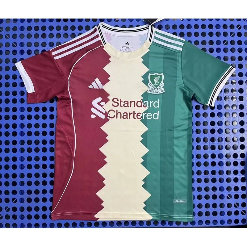 2025-2026 Liverpool Three-Color Special Edition Football Jersey - Style 17