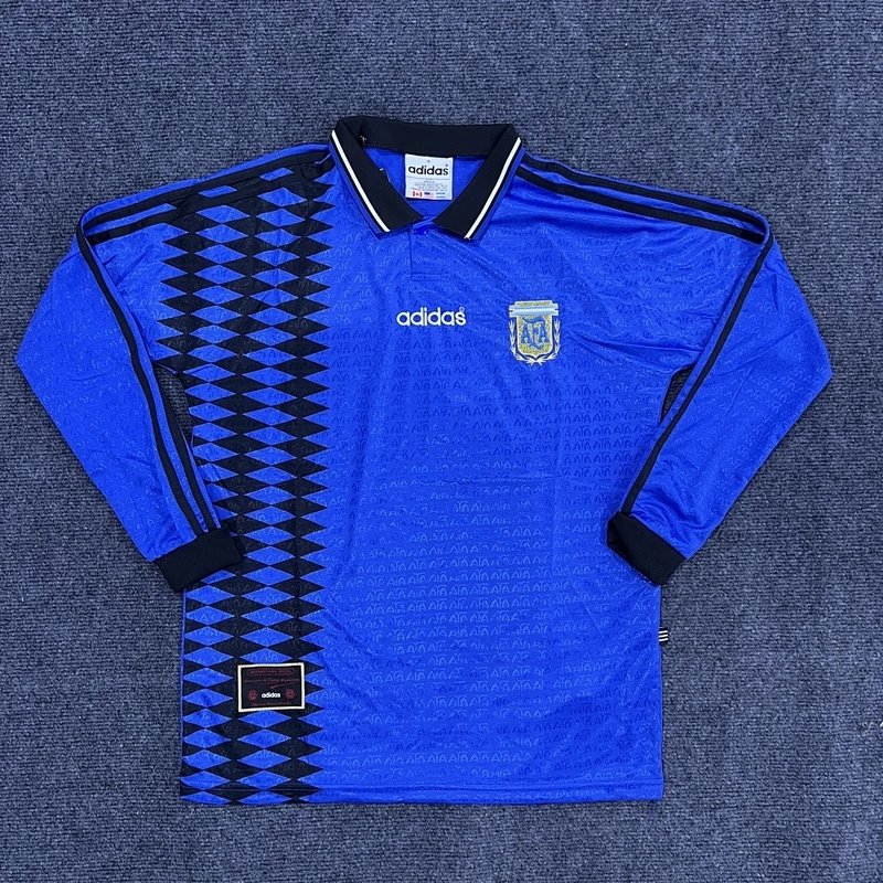 1994 Argentina Away Football Jersey - Style 11