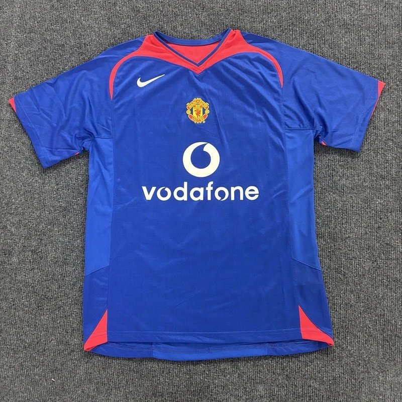 manchester united home vodafone football jersey - Style 7
