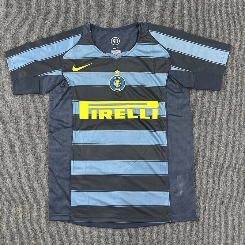 Inter Milan 2004-05 Home Stripe Jersey - Style 8