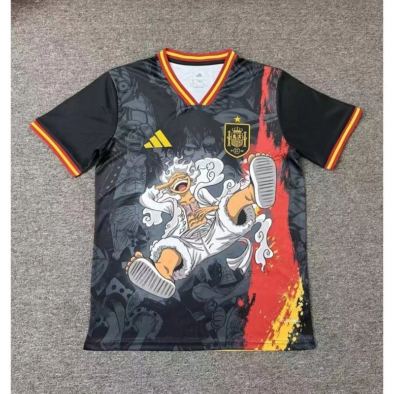 Spain One Piece-themed football jersey - Style 16