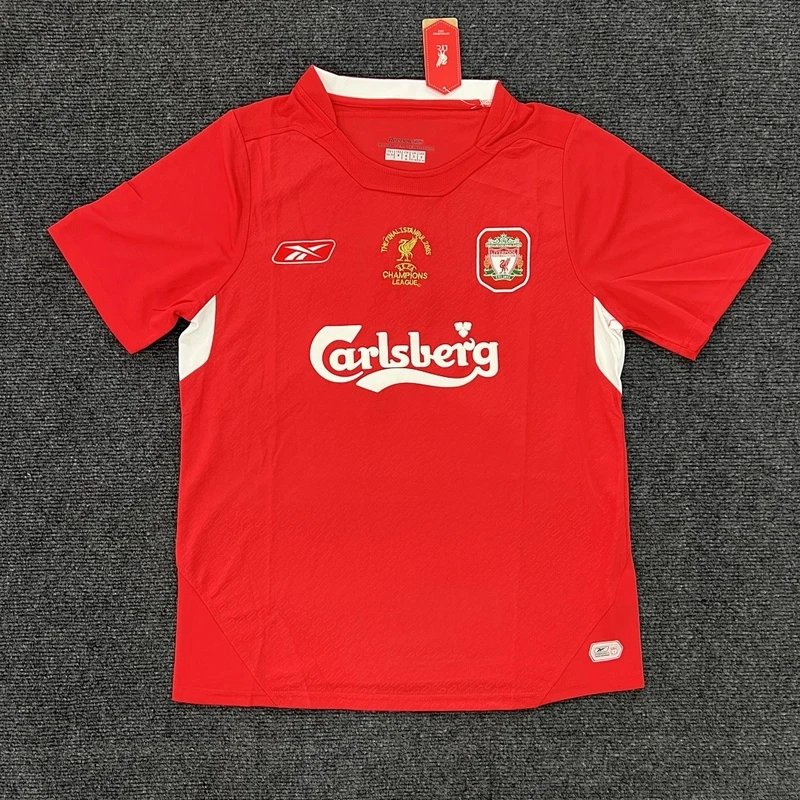 Liverpool home red football jersey - Style 11