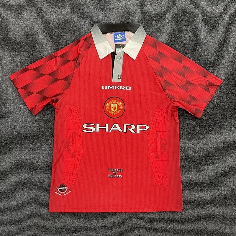 1996-1997 Manchester United Home Shirt - Style 15