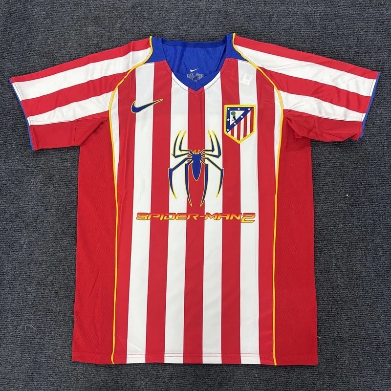 2005-2006 Atletico Madrid Home Shirt - Style 13