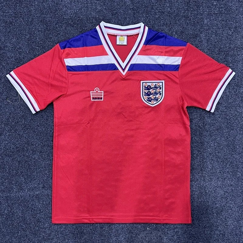 1982 England Away Football Jersey - Style 39